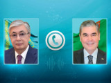 Мемлекет басшысы Гурбангулы Бердімұхамедовпен телефон арқылы сөйлесті