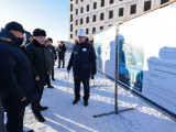 Олжас Бектенов Қосшының бас жоспарымен танысты