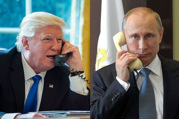 Трамп пен Путин телефон арқылы сөйлесті