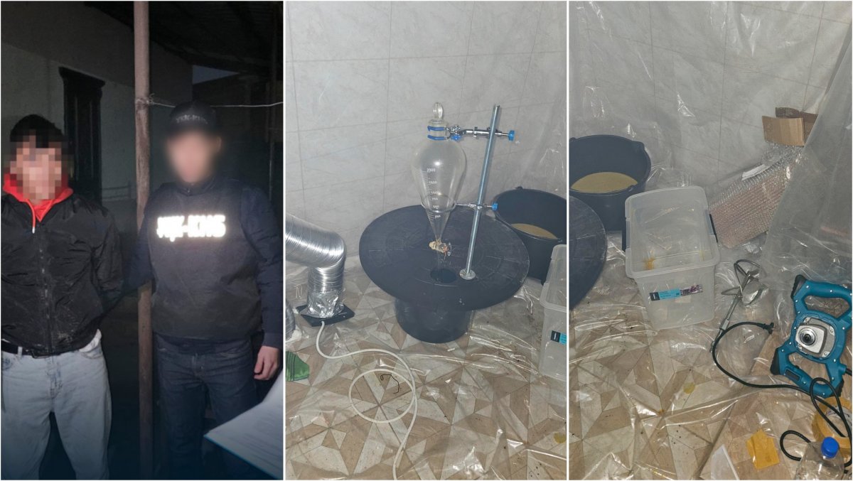 Шымкентте есірткі зертханасы жойылды