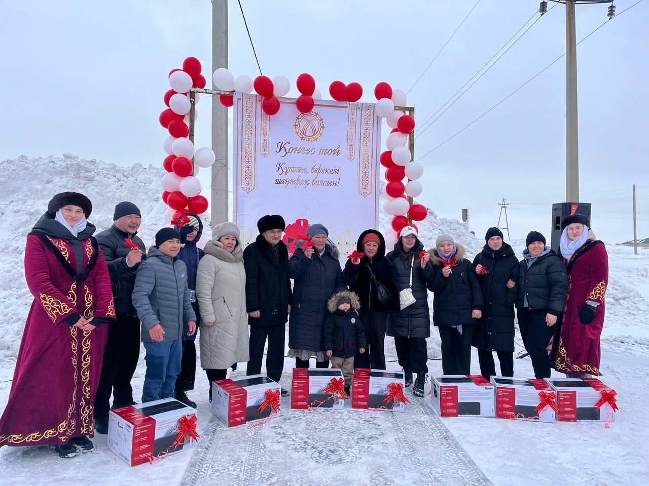 Көкпекті ауылында 10 отбасы баспаналы болды