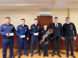 Әзербайжанның Бас консулы құтқарушыларды марапаттады