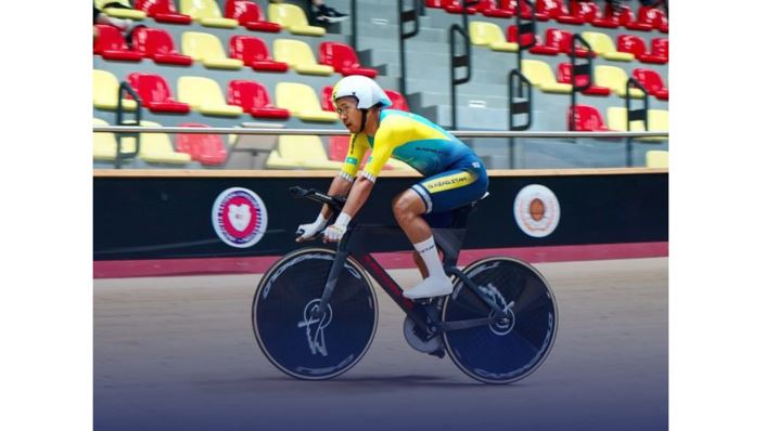 Велоспортшылар Азия жарысында үшінші орын алды