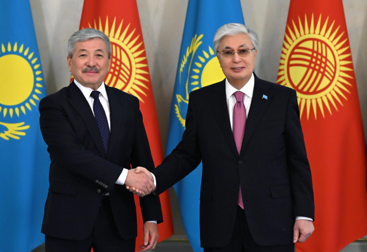 Президент Қырғызстан Министрлер кабинетінің төрағасын  қабылдады