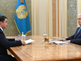 Президент Түркістан облысының әкімін қабылдады