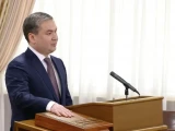 Жаңа  министр ант қабылдады