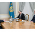 Президент Дипломатия институтының директорын қабылдады