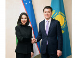 Ерлан Қарин Өзбекстан Президентінің көмекшісімен кездесті