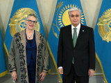 Президент Кэрол Миллерді қабылдады