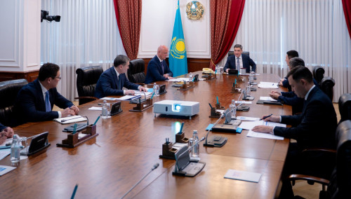 Бектенов жер қойнауын пайдалануды дамыту жөнінде кеңес өткізді