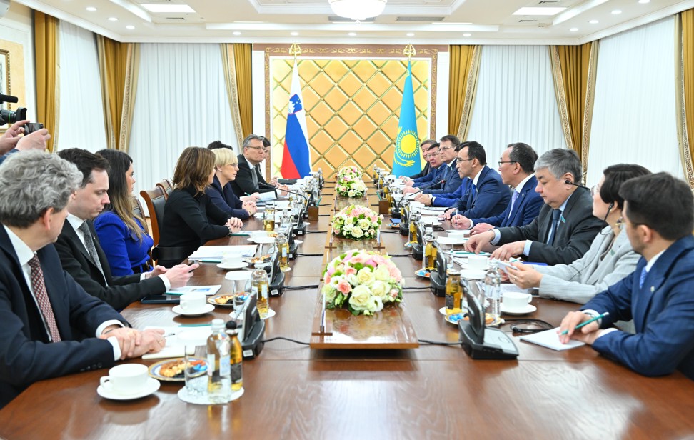Сенат төрағасы Словения Президентімен кездесті