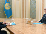 Президент Мәжіліс Төрағасын қабылдады