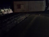 Павлодар-Астана жолында балалар мінген автобус аударылып, жаттықтырушы көз жұмды