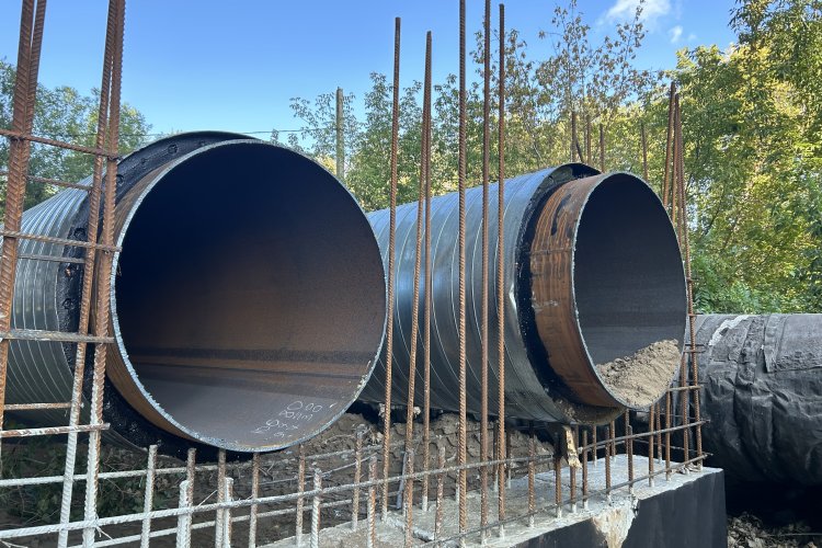 Жылу желілері жөнделеді