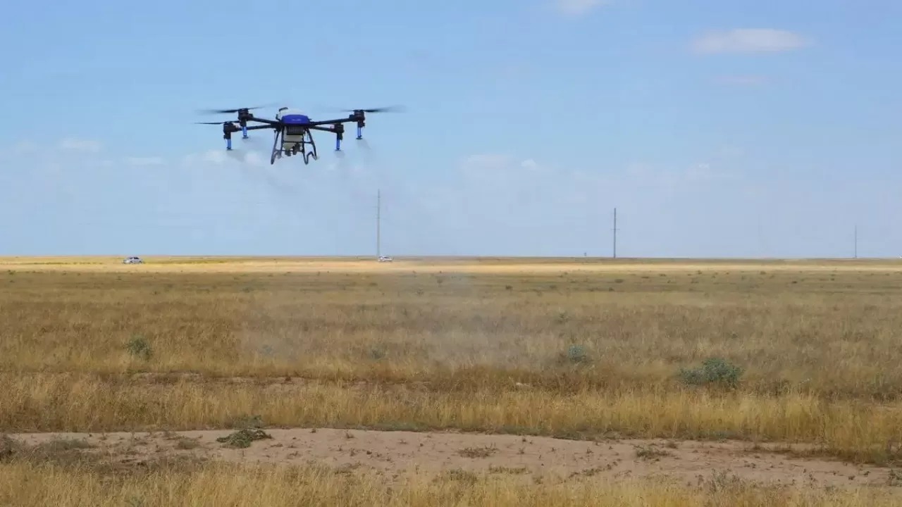 ТЖМ 120 миллион теңге тұратын дронның сынақтан өтіп жатқанын хабарлады