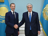 Мемлекет басшысы UEFA президентін қабылдады