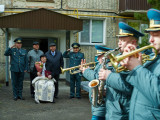 Ұлттық ұлан жауынгерлері соғыс ардагеріне құрмет көрсетті