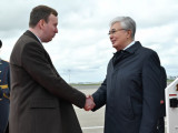 Президент Мәскеуге аттанды