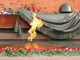 Қарағандыда Жеңіс күніне орай ашық аспан астандағы көрме өтті