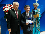 Атыраулық қаламгерлер Қазақстанның құрметті жазушысы атанды 