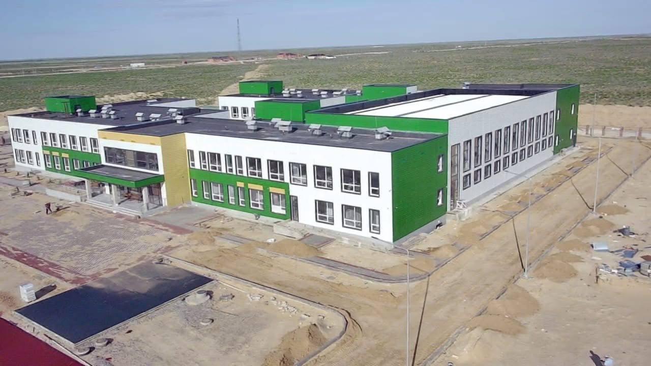 Бейнеуде 300 орындық мектеп салынып жатыр