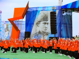 Қобда ауылында Әлия Молдағұлованың 100 жылдығы дүркіреп өтті