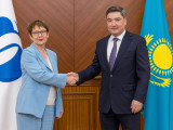 Олжас Бектенов ЕҚДБ президентімен кездесті