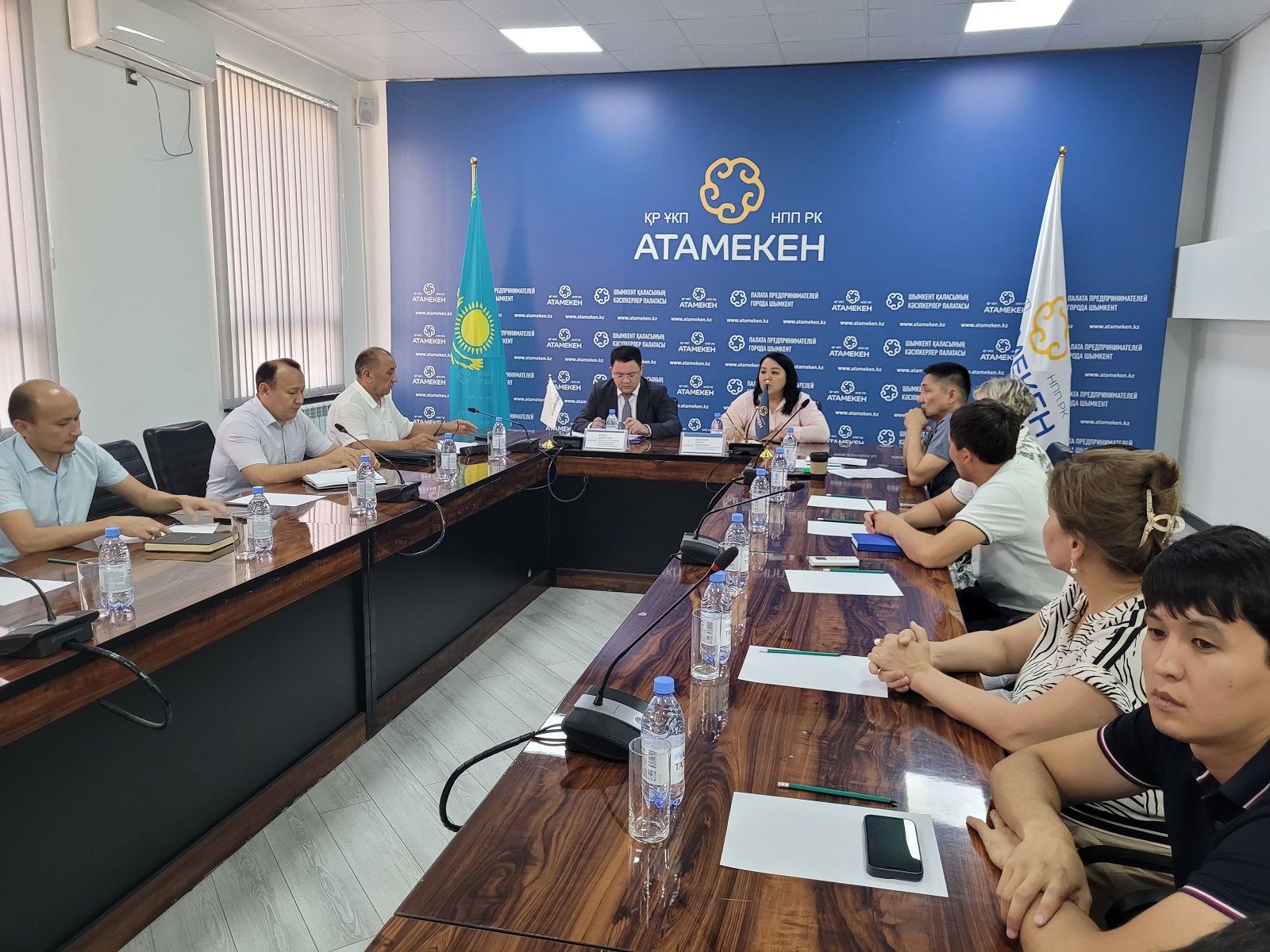 Шымкентте кәсіпкерлерді қабылдау күні өтті