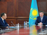 Олжас Бектенов  жаңа министрді таныстырды