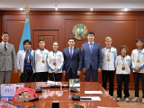 Ербол Мырзабосынов ұлттық құрама спортшыларын марапаттады