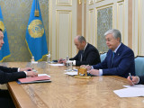 Мемлекет басшысы «QazaqGaz» ҰК» АҚ басқарма төрағасын қабылдады