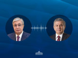 Мемлекет басшысы Өзбекстан Президентін туған күнімен құттықтады