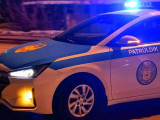 Астанада мас жүргізуші патрульдік көлікке соқтығысқан