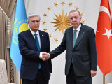 Мемлекет басшысы Қасым-Жомарт Тоқаев Түркия Президенті Режеп Тайип Ердоғанмен келіссөз жүргізді