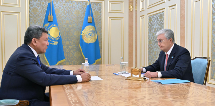 Президент Солтүстік Қазақстан облысының әкімін қабылдады