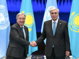Мемлекет басшысы БҰҰ Бас хатшысы Антониу Гутерришпен келіссөз жүргізді
