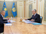 Мемлекет басшысы Жетісу облысының әкімін қабылдады