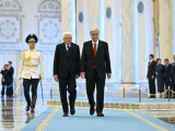 Ақордада Италия Президентін қарсы алу рәсімі өтті