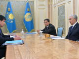 Мемлекет басшысы Қаржы министрі Мәди Тәкиевті қабылдады