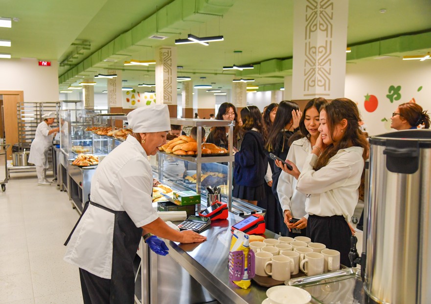 Мектеп асханасындағы өзгеріс