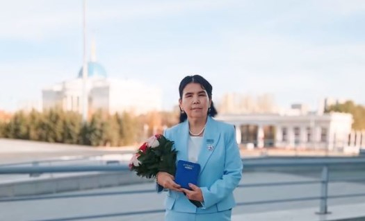 Күлшат ДӘУРЕНБЕКОВА ІІІ дәрежелі «Еңбек даңқы» орденінің иегері