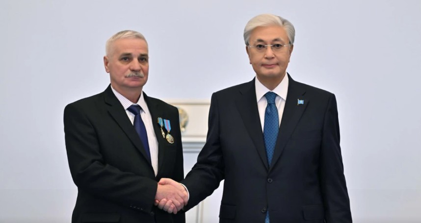 Сергей ЧЕРНОБАЙ Қазақстанның Еңбек Ері