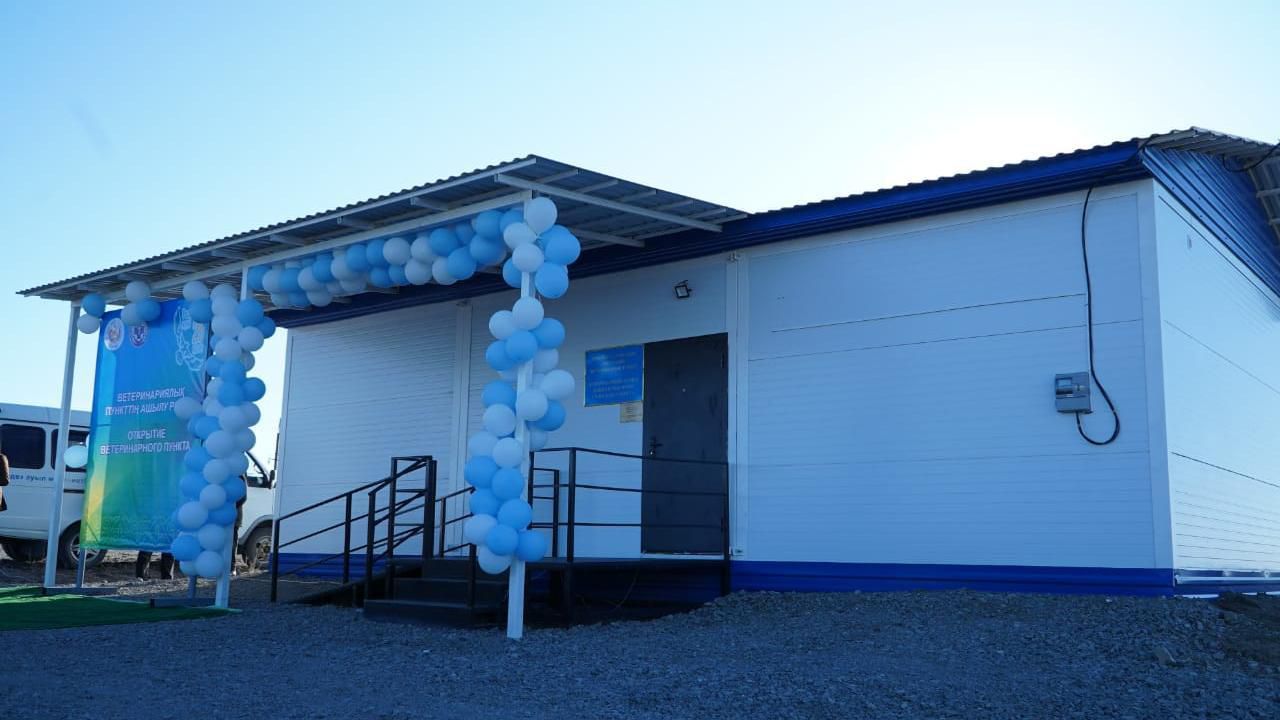 Бұқар жырауда жаңа ветеринарлық пункт ашылды