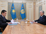 Президент Жоғары аудиторлық палата төрағасын қабылдады
