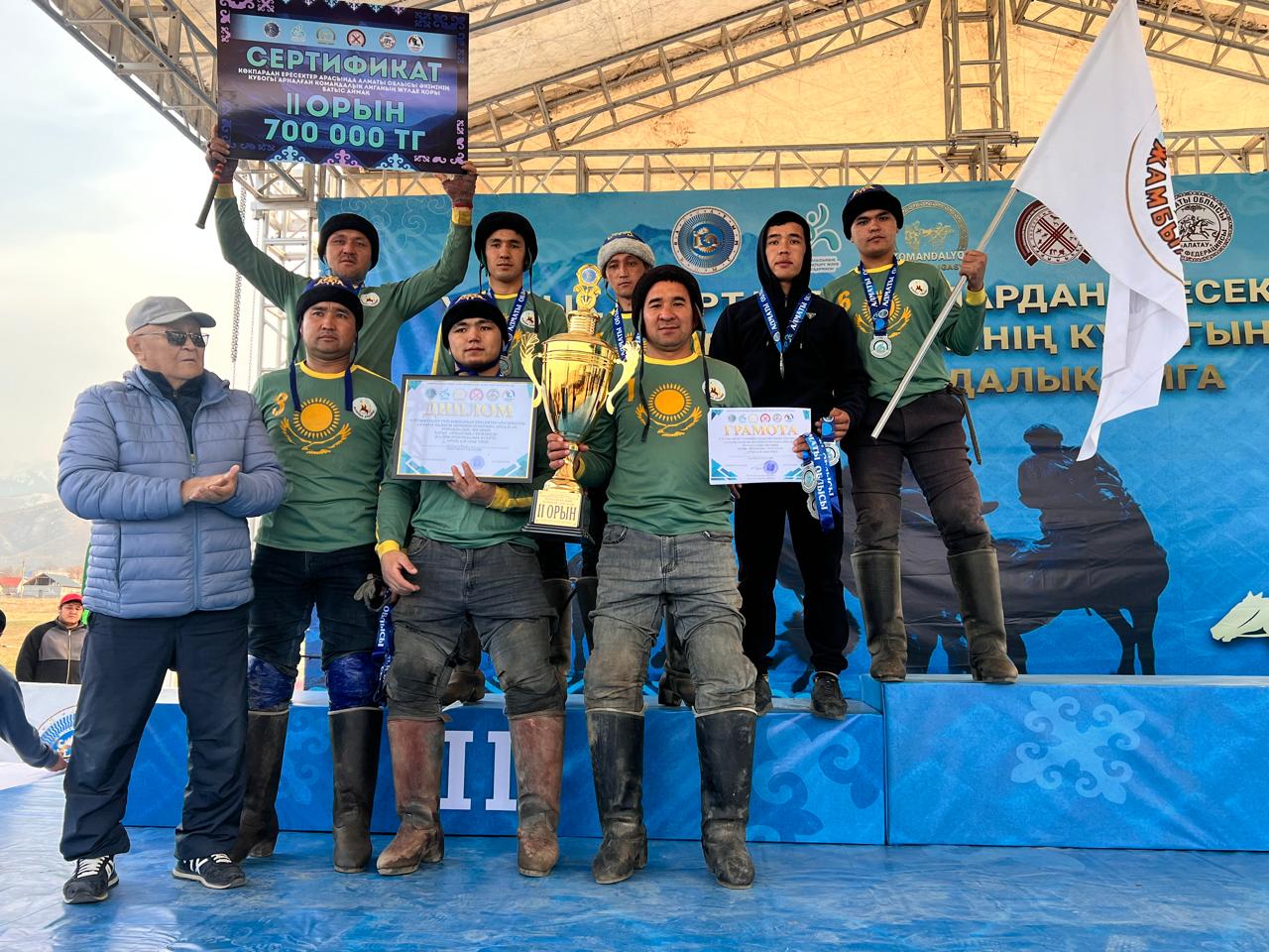 Қарасайлық көкпаршылар дара шықты