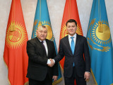Ерлан Қарин қырғыздың мемлекеттік хатшысымен кездесті