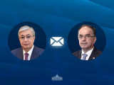 Қасым-Жомарт Тоқаев Албания Президентіне құттықтау жеделхатын жолдады