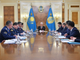 Мемлекет басшысы әскери және құқықтық тәртіп мәселелері бойынша кеңес өткізді