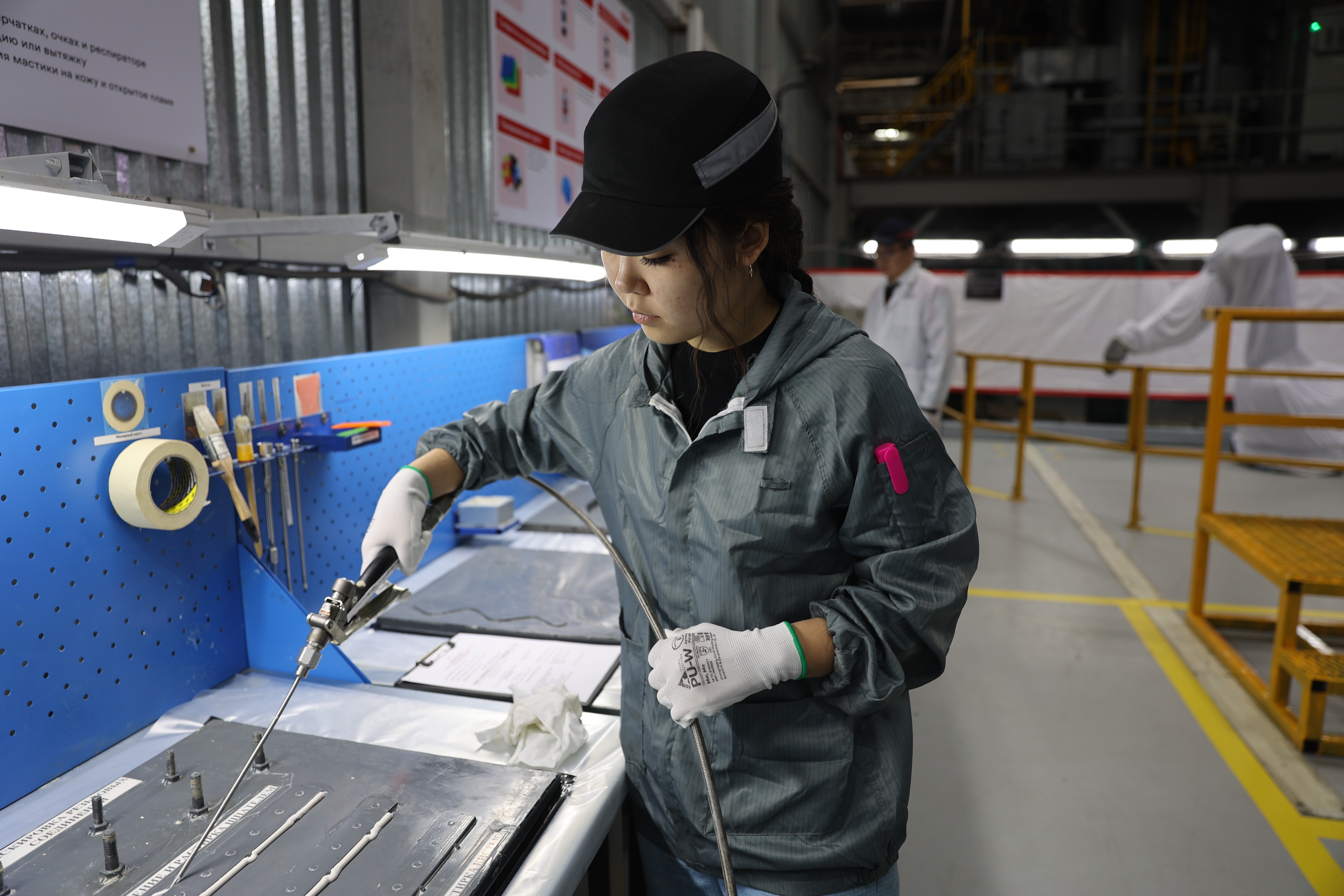 Қостанайдағы «Аллюр» зауытында жас мамандарға арналған оқу-жаттығу орталығы ашылды