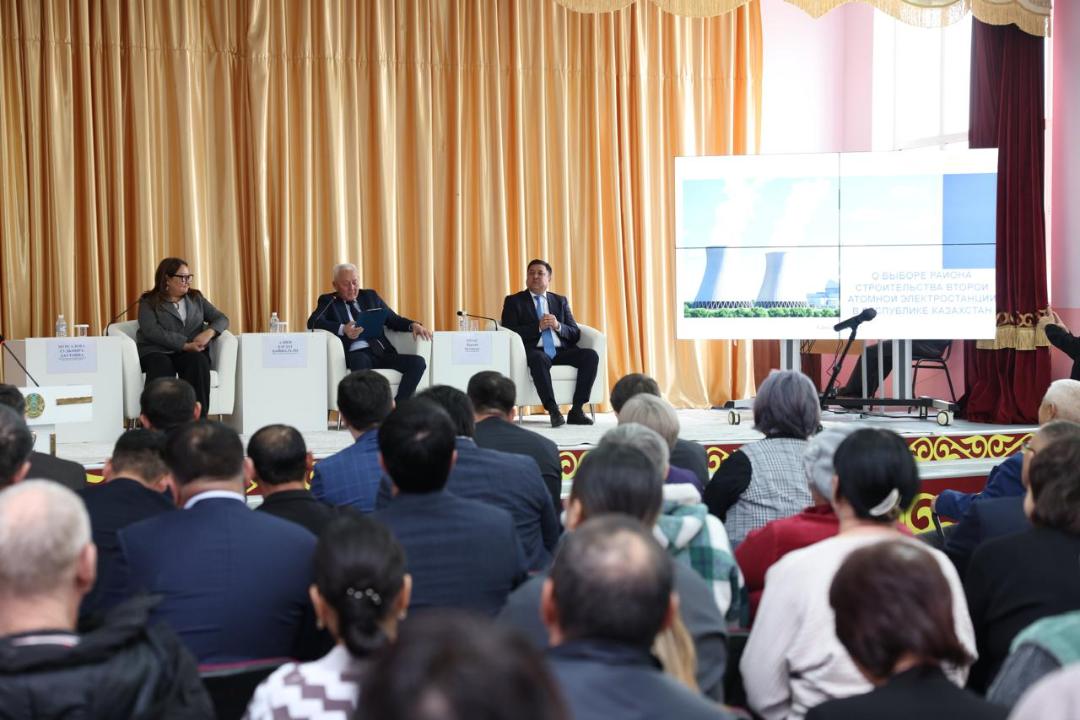 Алматы облысында екінші АЭС салынатын аудан бойынша ашық тыңдау өтті